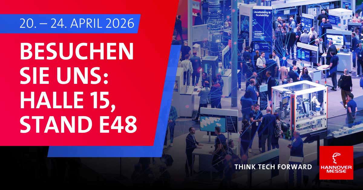 Asprova auf der Hannover Messe 2026_Besuchen Sie uns_Halle 15, Stand E48