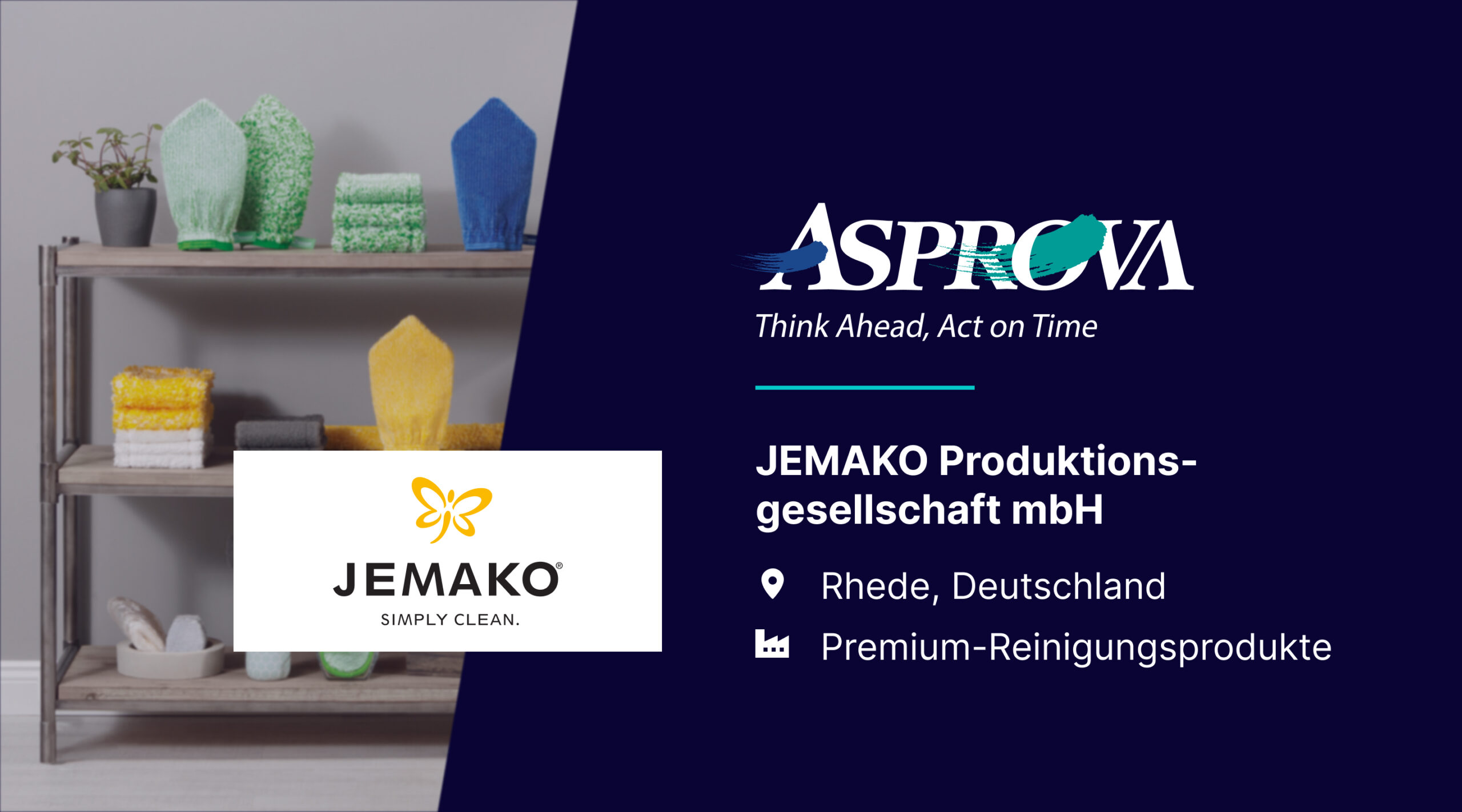 Case Study Jemako – Produktionsplanung mit Asprova APS